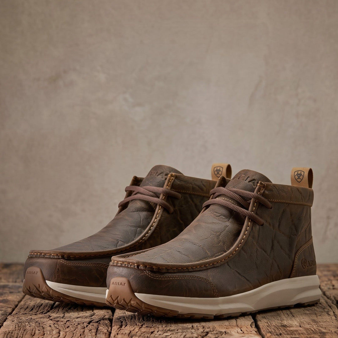 Spitfire Mahogany Elephant Print Shoe from Ariat
