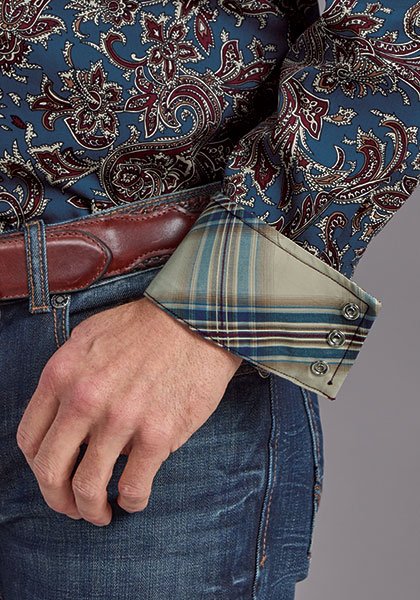 Classic Fit Paisley Shirt from Stetson