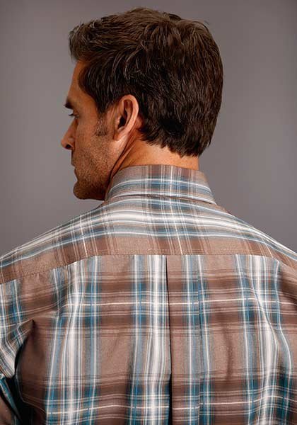 Classic Fit Plaid Woven from Stetson - High Call Outfitters