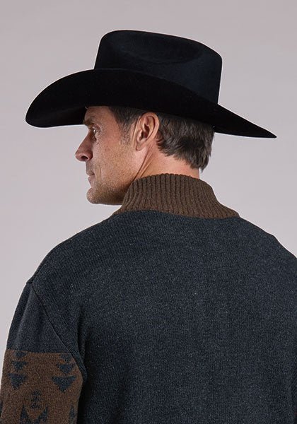 Southwest Styled 1/4 Zip Sweater from Stetson - High Call Outfitters