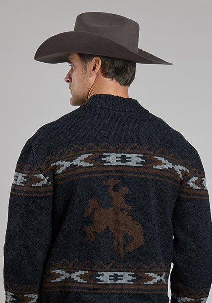 Southwest Styled Full Zip Sweater from Stetson