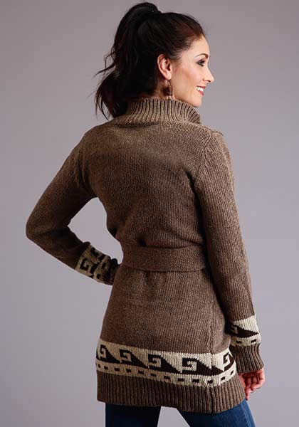 Horse Belted Cardigan from Stetson