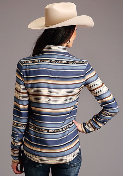 Serape Print Long Sleeve from Stetson - High Call Outfitters