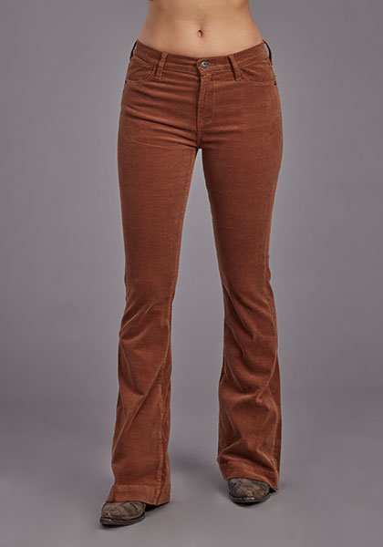 High Rise Corduroy Flare from Stetson