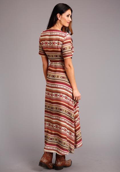 Aztec Wrap Dress from Stetson - High Call Outfitters