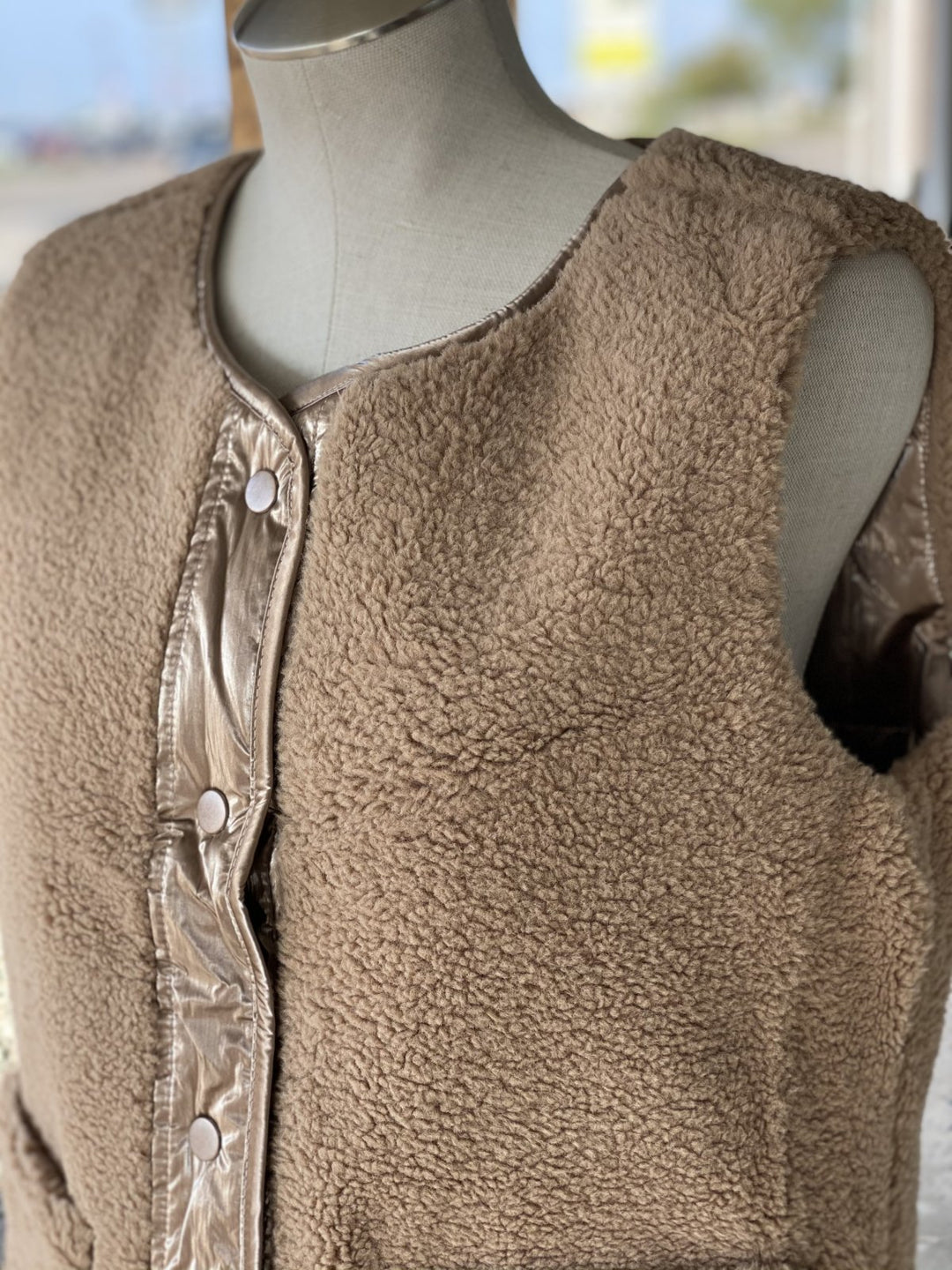 Reversible Sherpa Vest from Tribal - High Call Outfitters