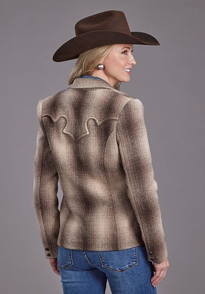 Plaid Western Blazer from Stetson - High Call Outfitters
