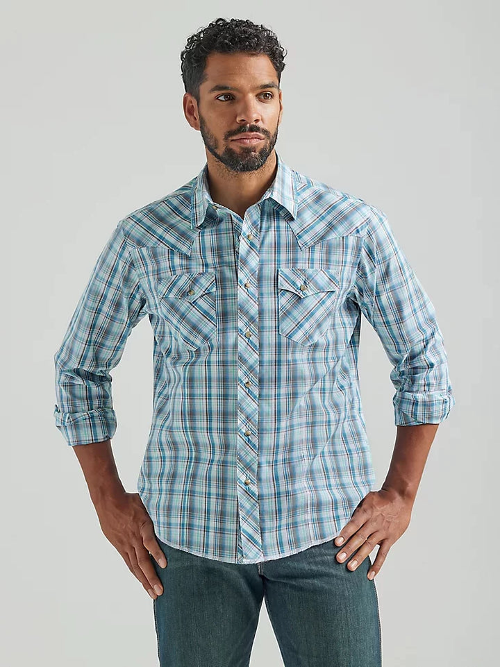 Western Snap Fashion Long Sleeve Woven from Wrangler