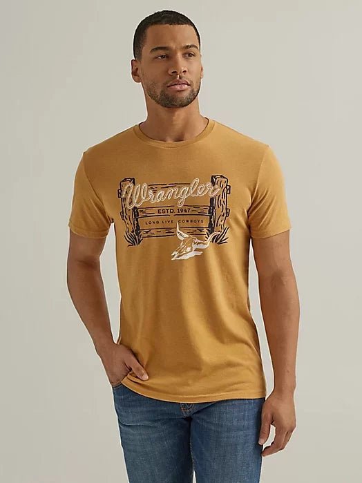 Vignette Logo Tee from Wrangler - High Call Outfitters