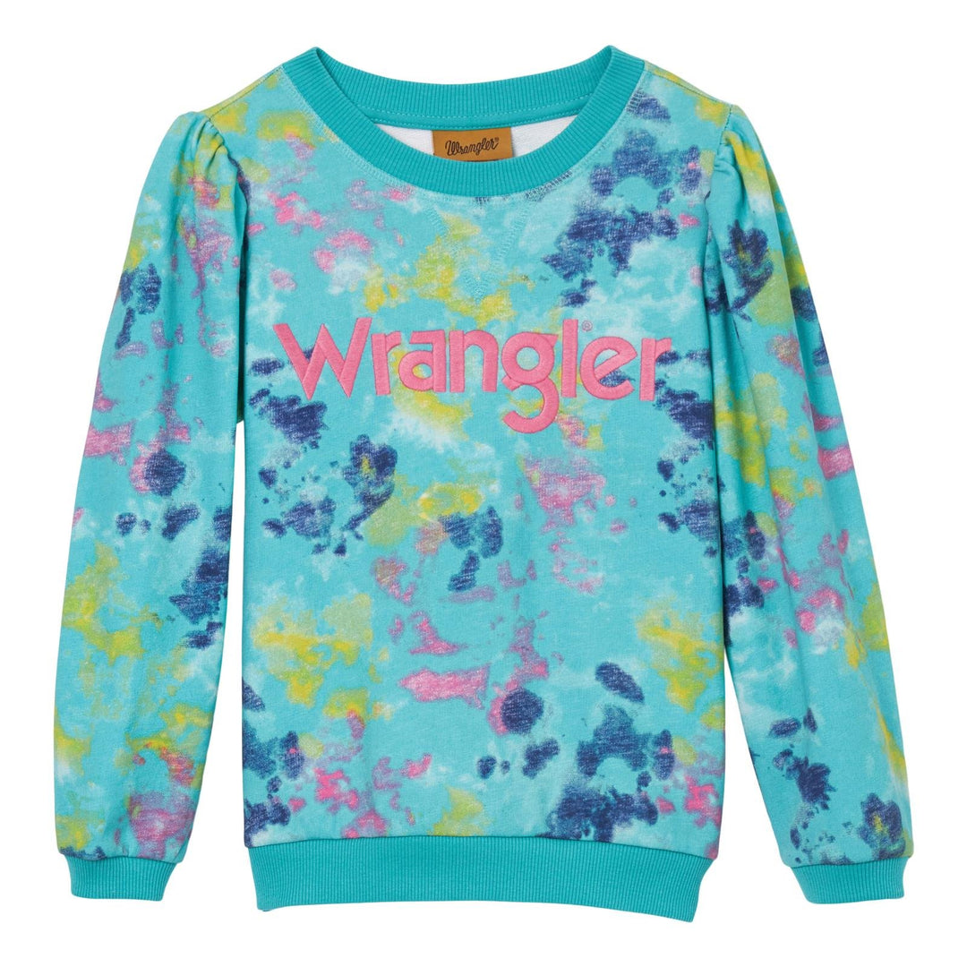 Girls Tie Dye Sweatshirt from Wrangler - High Call Outfitters
