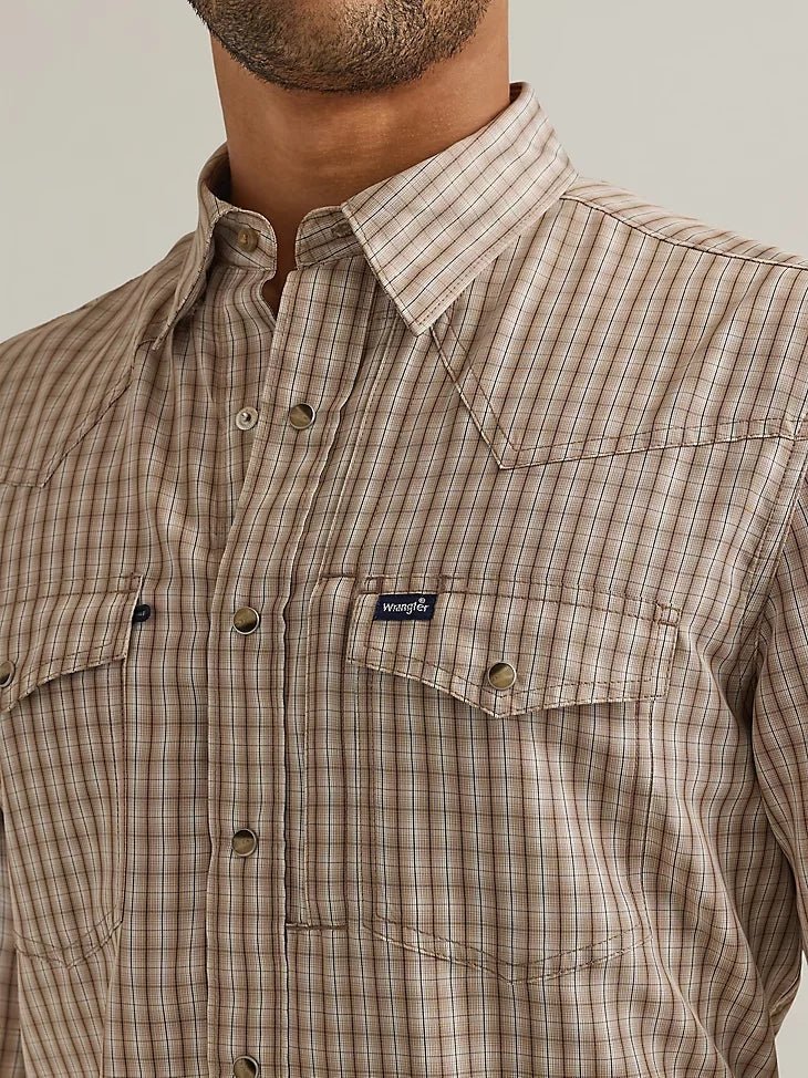 Performance Snap Front Shirt from Wrangler - High Call Outfitters