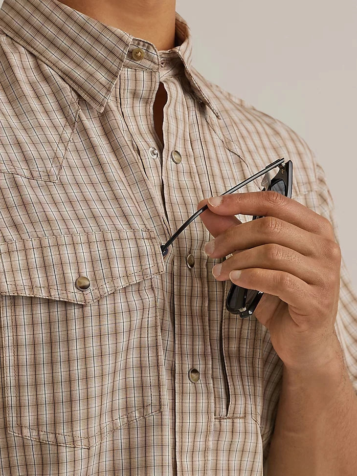 Performance Snap Front Shirt from Wrangler