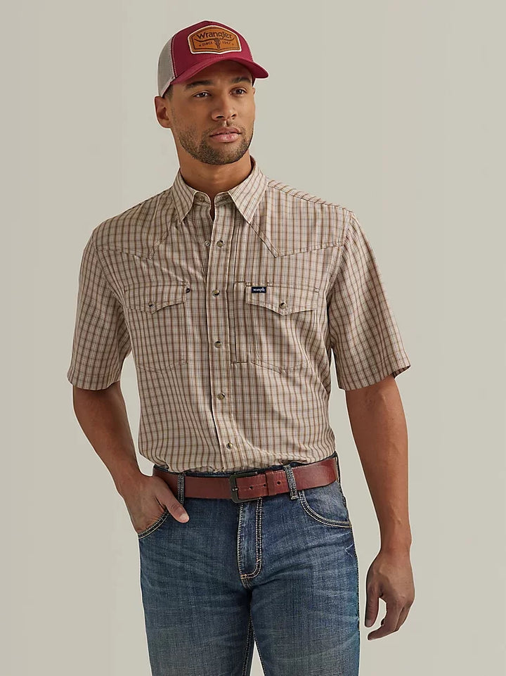 Performance Snap Front Shirt from Wrangler