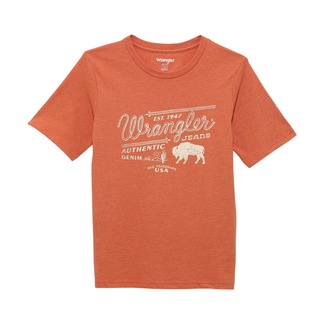 Buffalo Classic Graphic Tee from Wrangler - High Call Outfitters