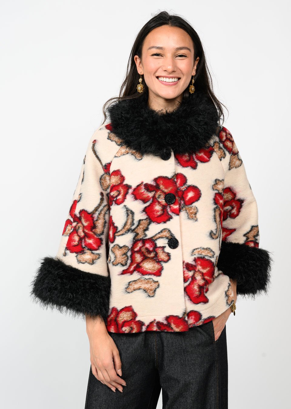 Shadow Roses Jacket from Ivy Jane