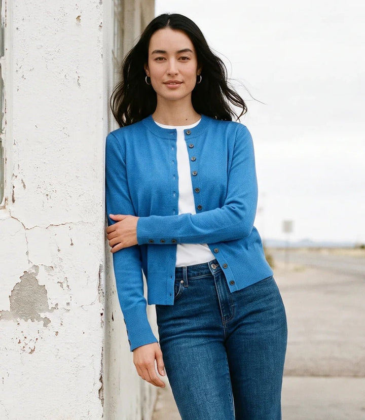 Button Up Cardigan Sweater from Karen Kane - High Call Outfitters