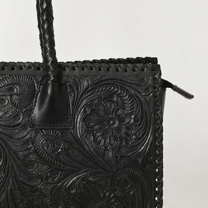 Classic Tooled Whipstitch Trimmed Handbag from American Darling