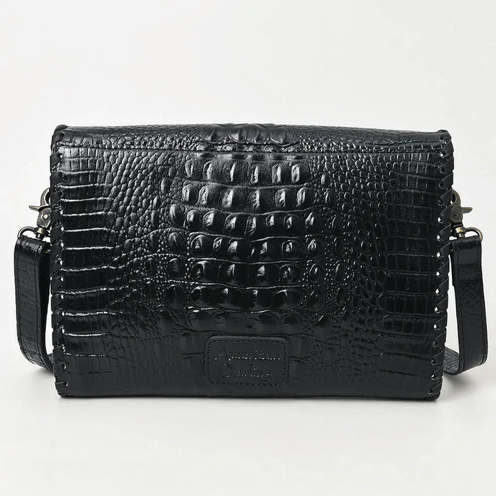 Crocodile Emboseed Crossbody from American Darling - High Call Outfitters
