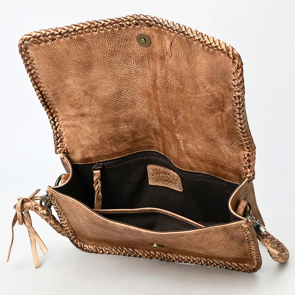 Woven Edge Flap Crossbody from American Darling
