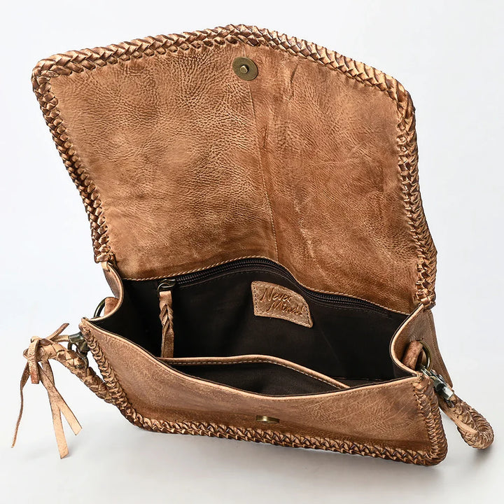 Woven Edge Flap Crossbody from American Darling