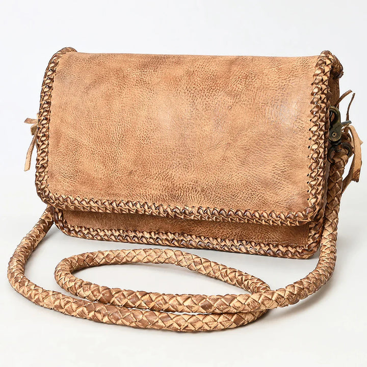 Woven Edge Flap Crossbody from American Darling