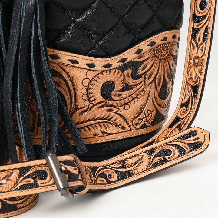 Quilted Bucket Handbag from American Darling