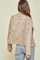 Leopard Motto Jacket