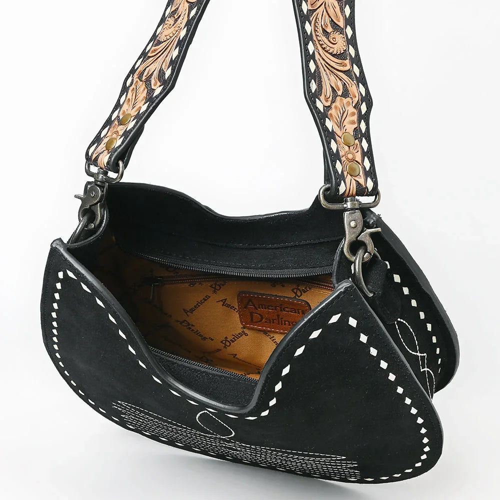 Hobo Styled Boot Stitch Handbag from American Darling