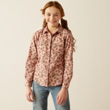 Flowers n Horseshoes Shirt from Ariat