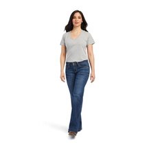 Trouser Mid Rise Amaryllis Wide Leg Jean from Ariat - High Call Outfitters