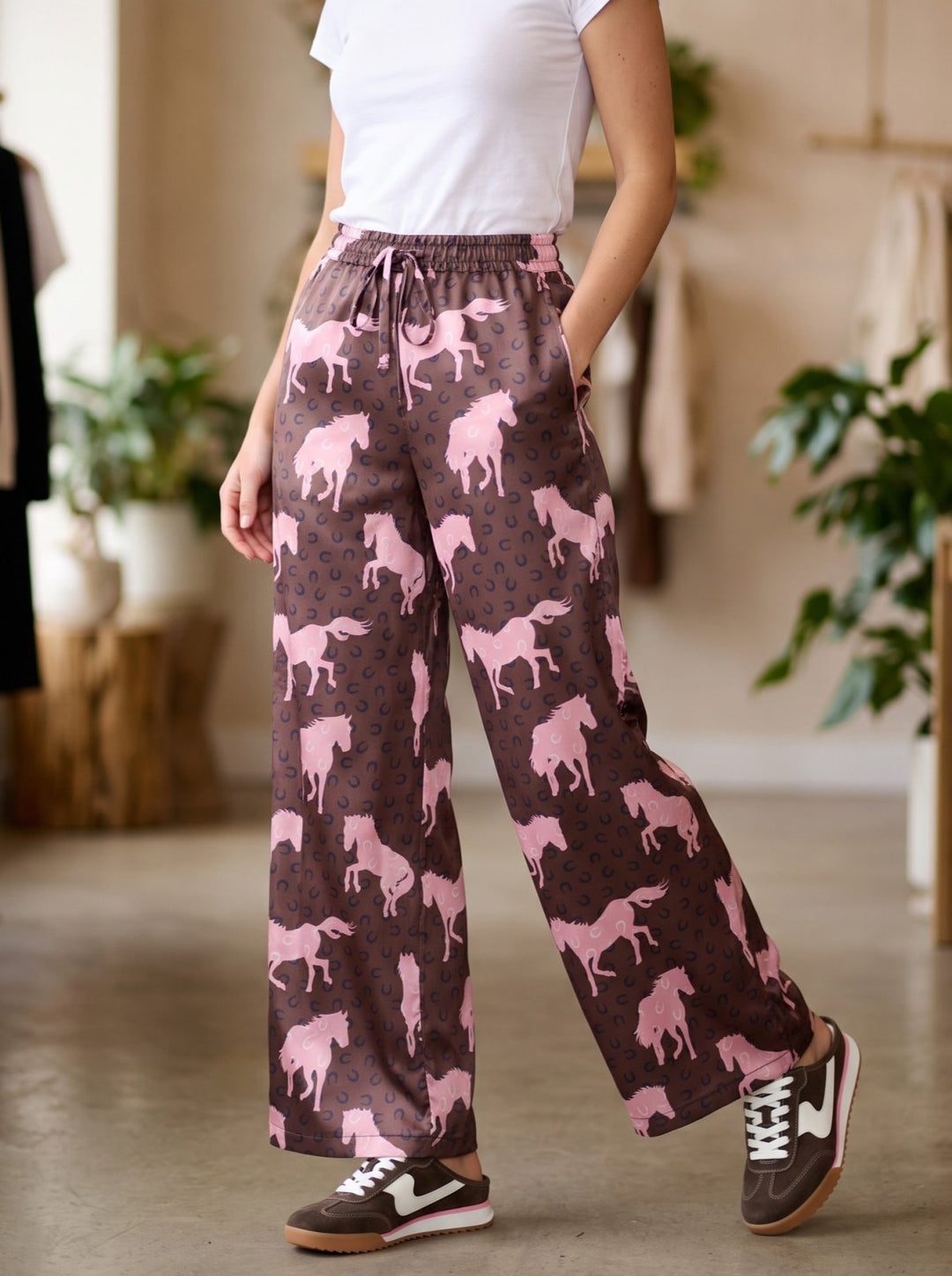 Horseplay Satin Pant from Ivy Jane - High Call Outfitters
