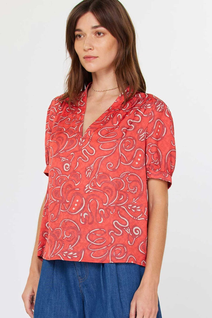 All Over Print Top - High Call Outfitters
