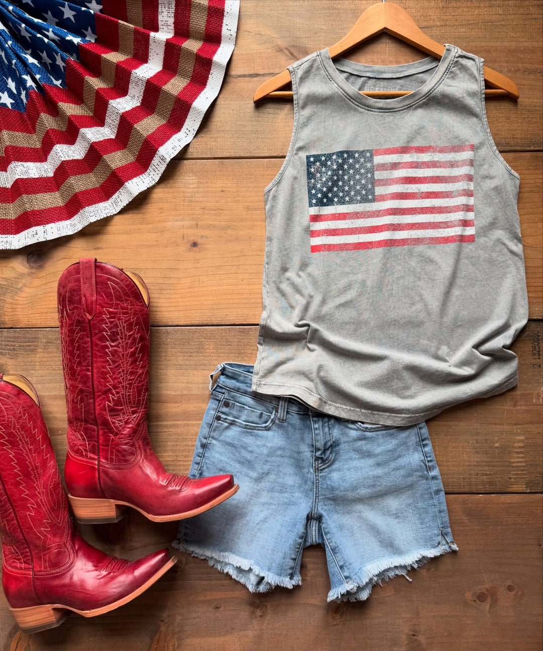 American Flag Tank