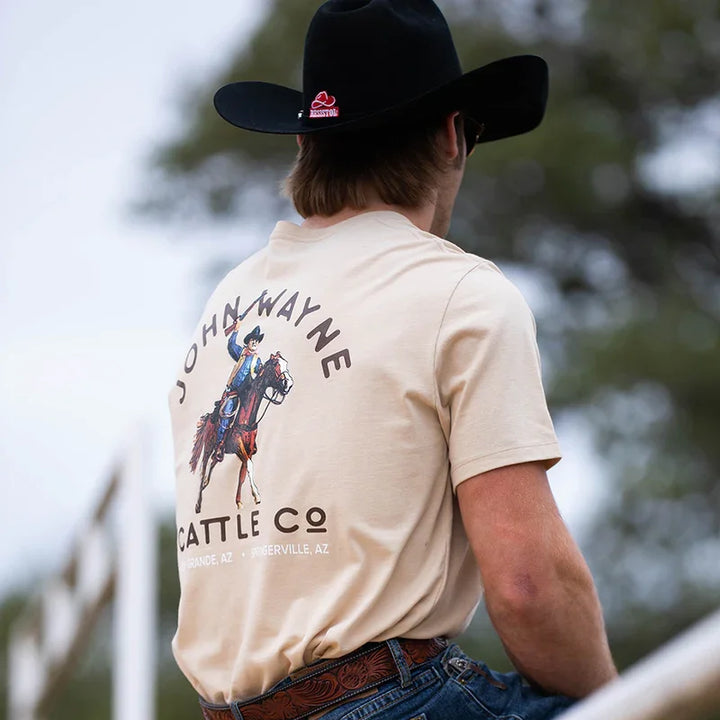 John Wayne Cattle Co Tee Shirt from Hooey