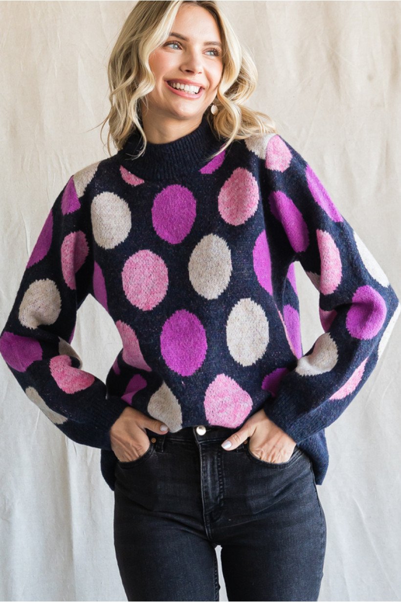 Polka Dot Sweater