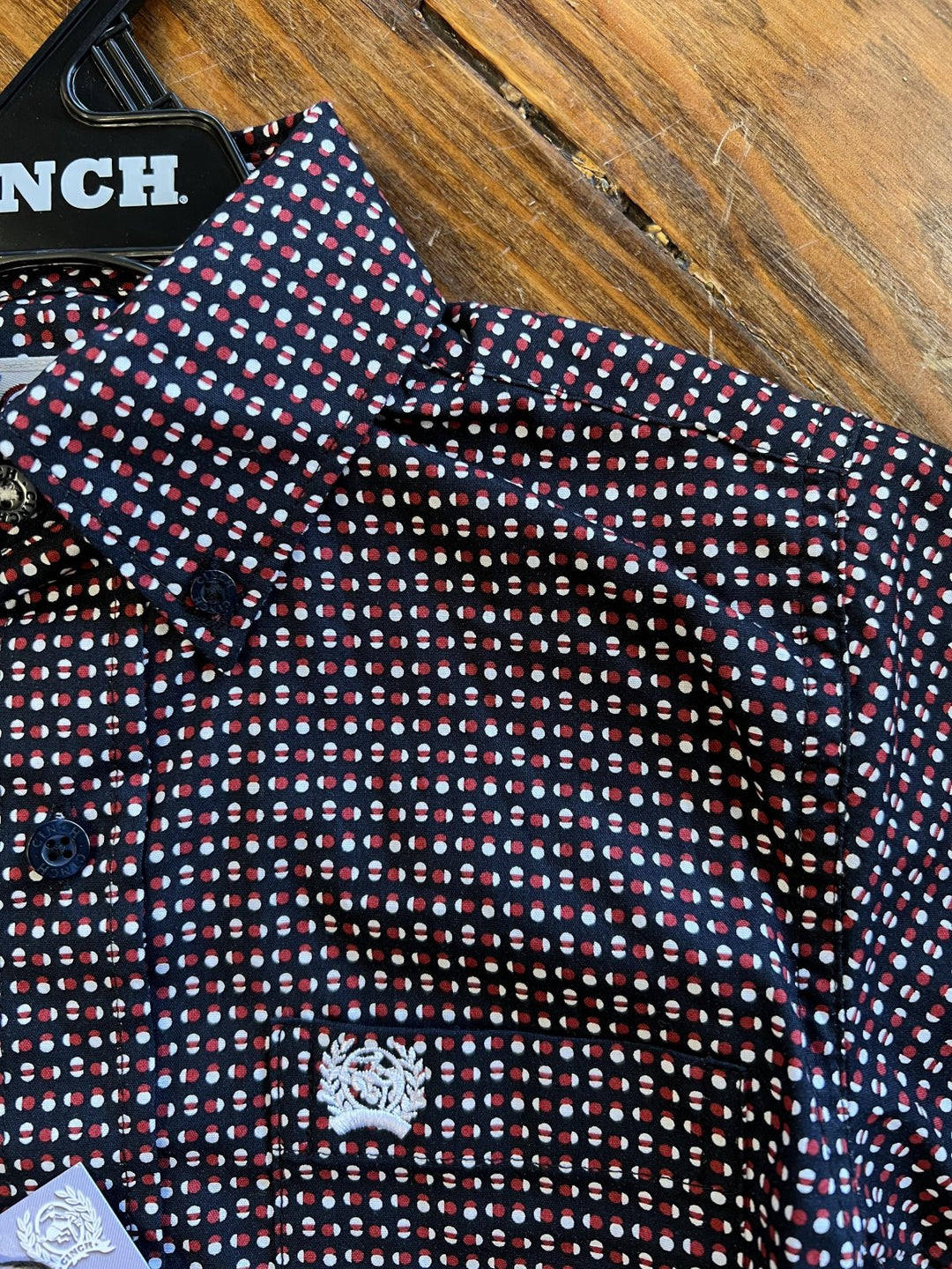 Classic Long Sleeve Print Woven from Cinch