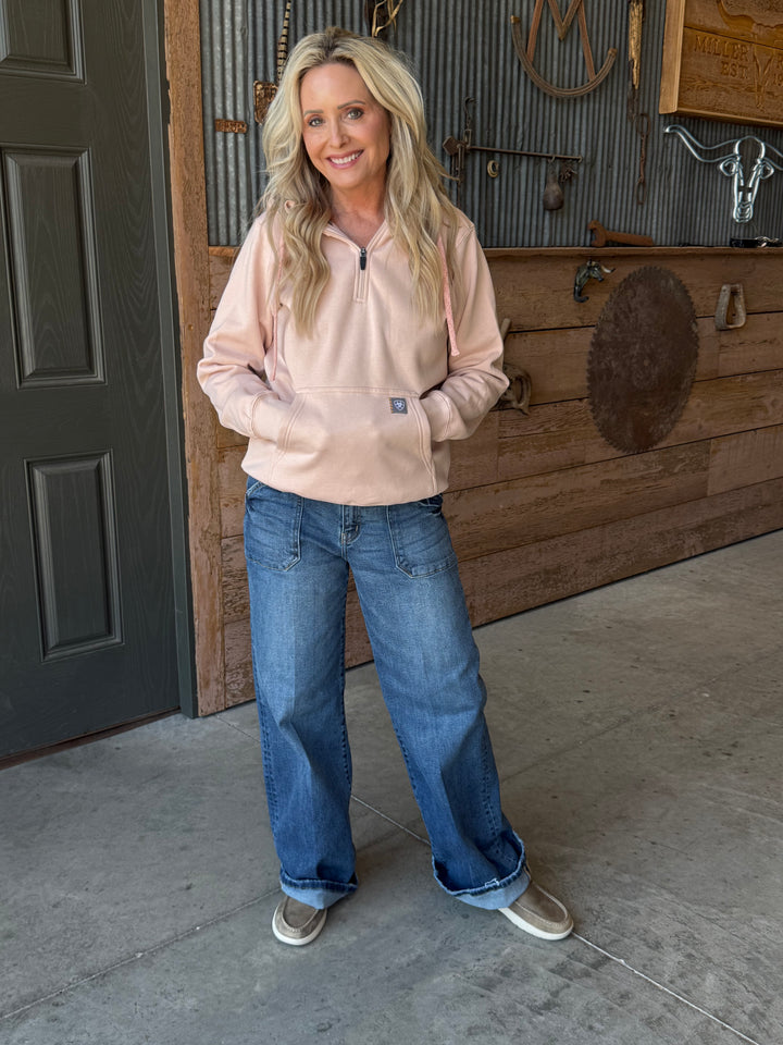 Rebar Skill Set 1/2 Zip Hoodie from Ariat