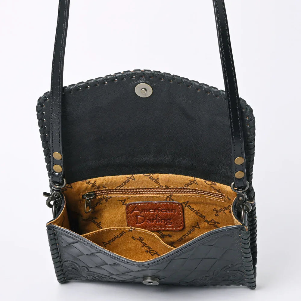 Tooled Whipstitch Crossbody from American Darling