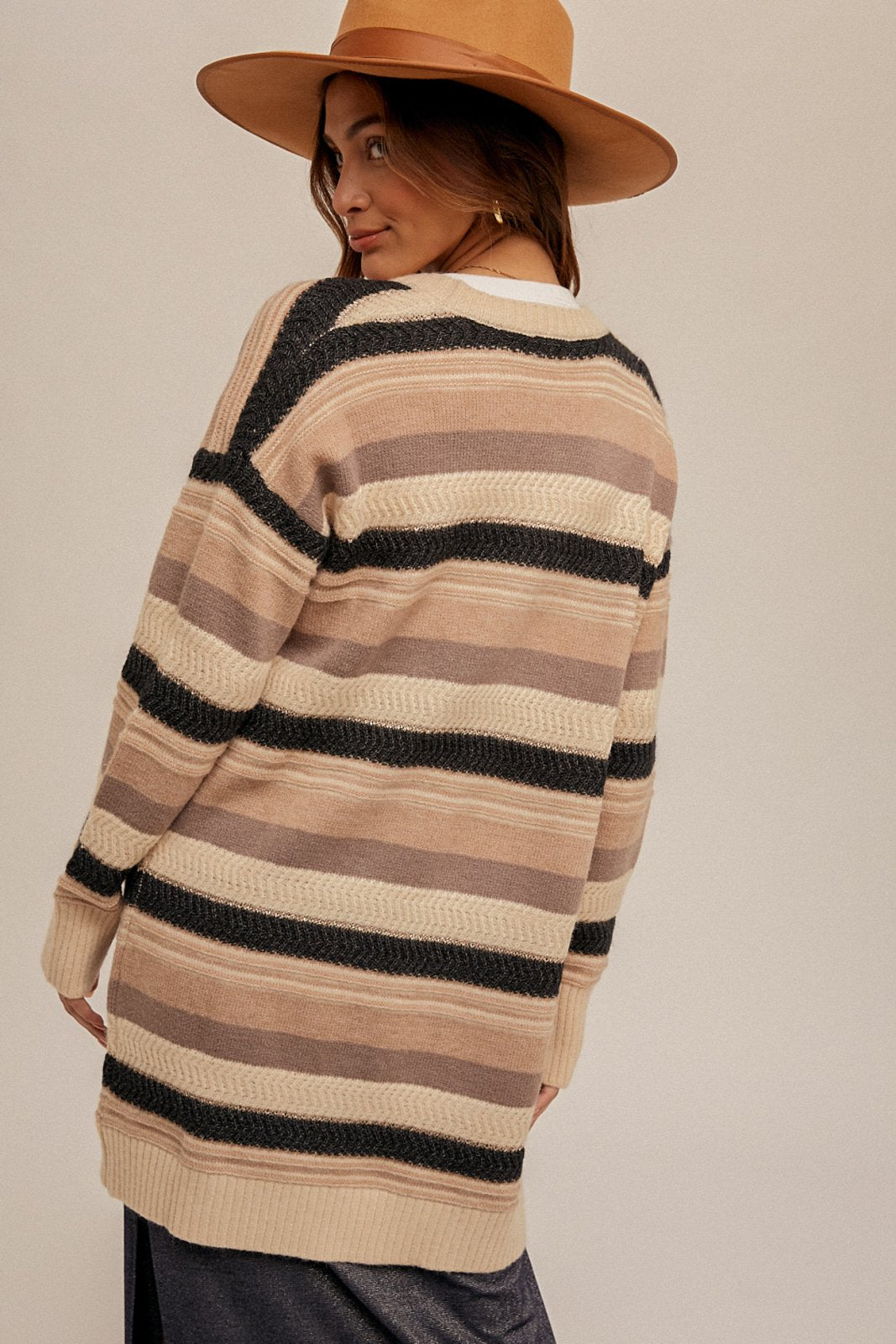 Open Front Cardigan Sweater from Hem & Thread