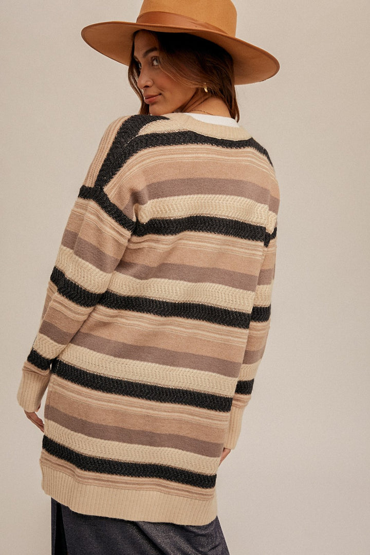 Open Front Cardigan Sweater from Hem & Thread