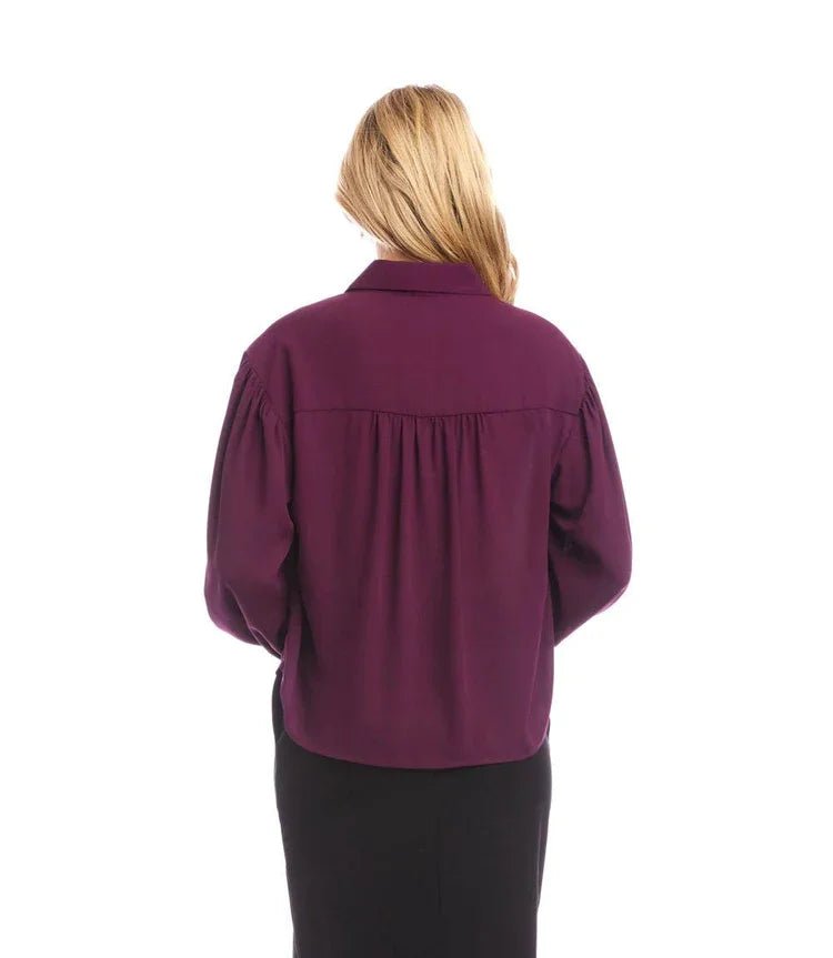 Dropped Shoulder Blouse from Karen Kane - High Call Outfitters