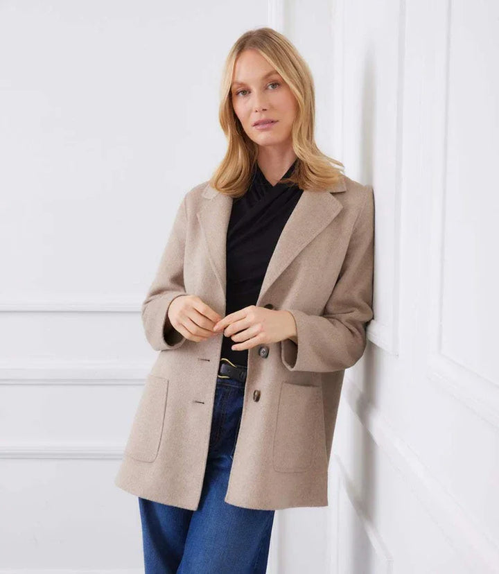 Oversized Brushed Blazer from Karen Kane