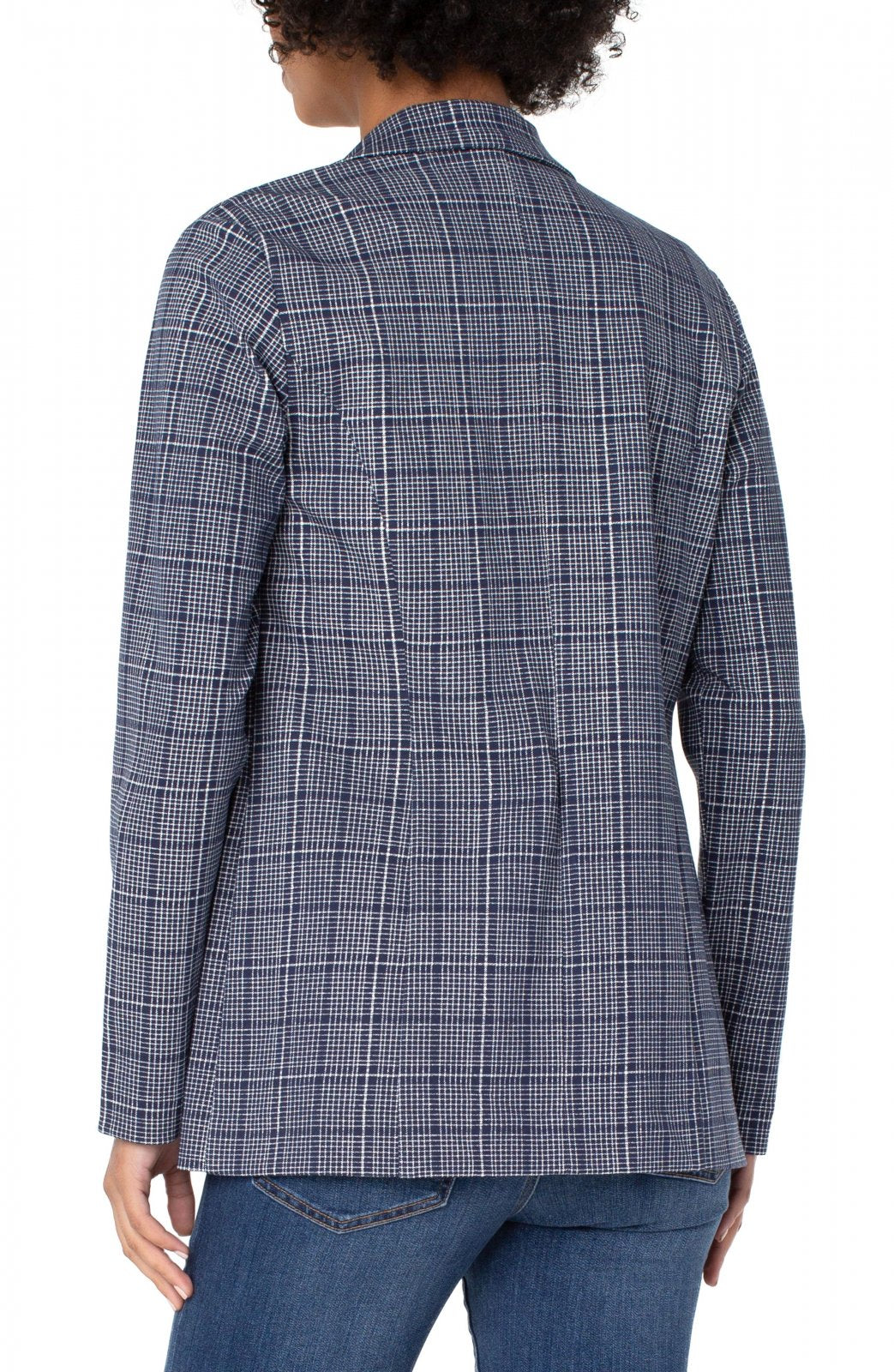 Plaid Boyfriend Blazer from Liverpool