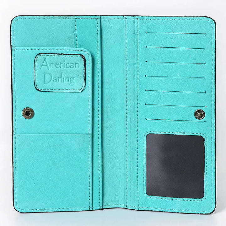Boot Stitch Suede Wallet from American Darling
