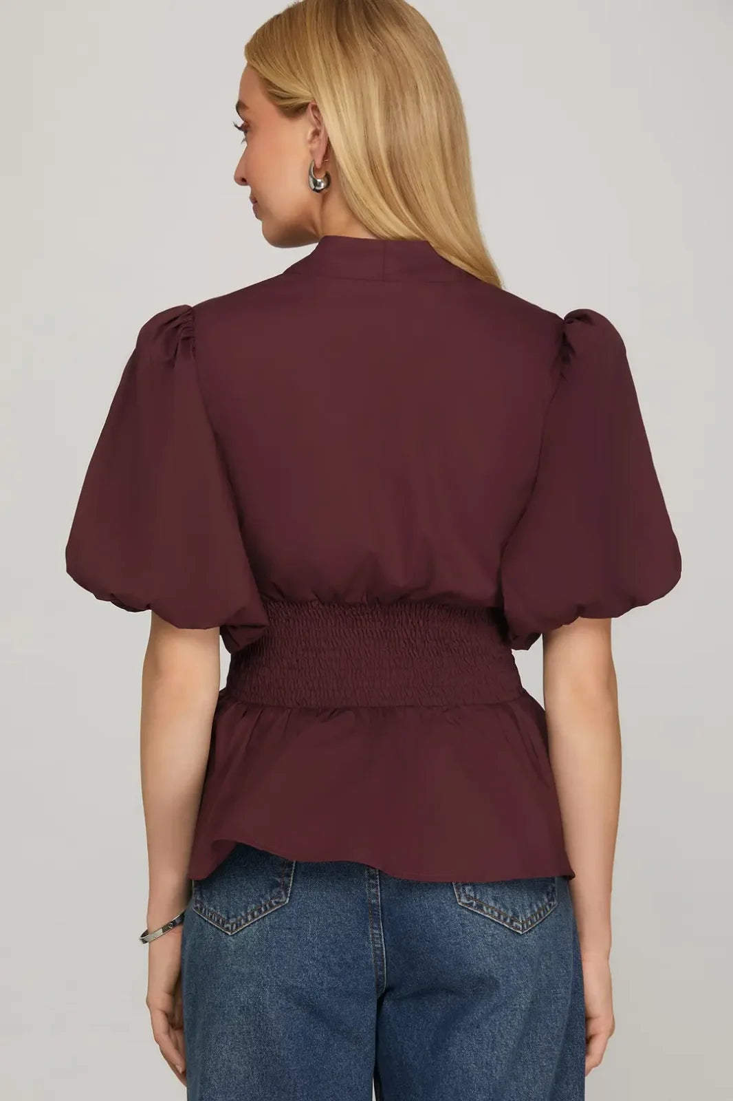 Smock Waist Top