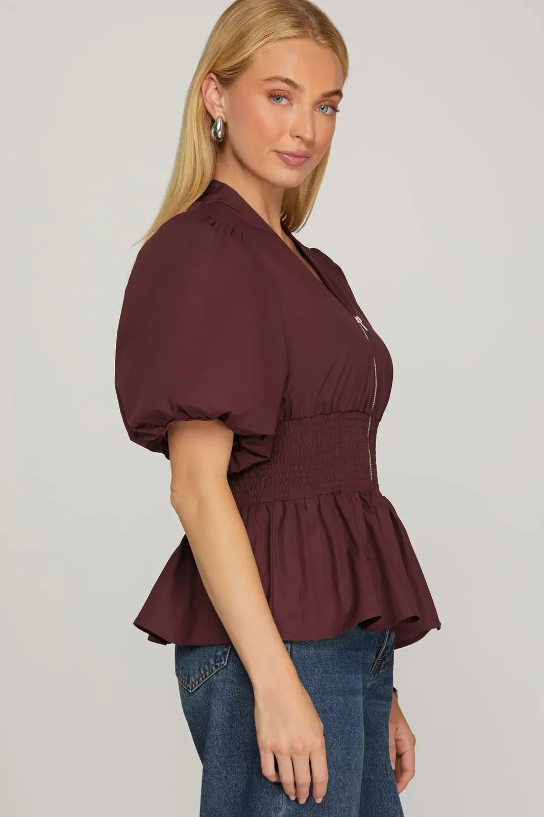 Smock Waist Top