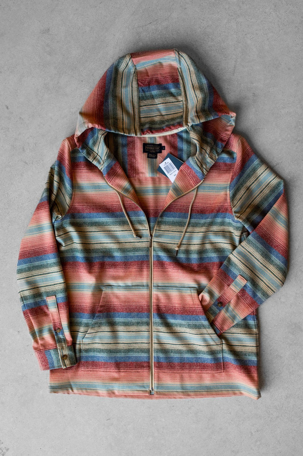 Boyfriend Wool Zip Hoodie from Pendleton - High Call Outfitters