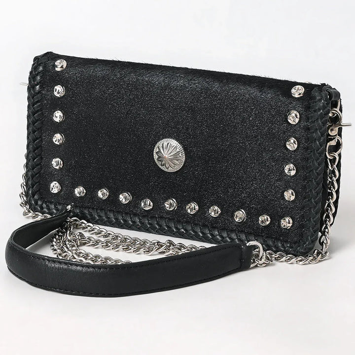 Hair On Studded Crossbody from American Darling - High Call Outfitters