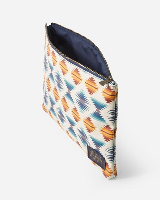 Falcon Cove Sunset Canopy Canvas Big Zip Pouch from Pendleton