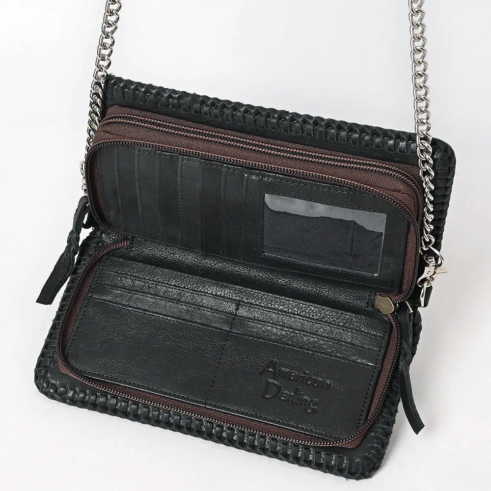 Hair On Studded Crossbody from American Darling